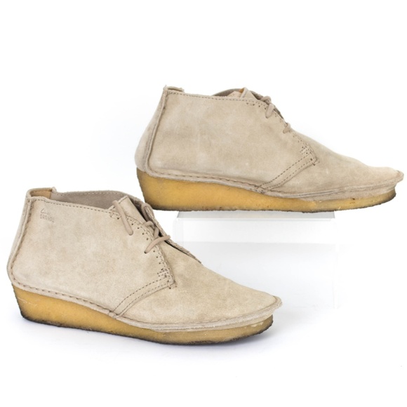 clarks crepe sole shoes